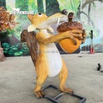 Animatronic Animal Manufacturer - Life Size Silicone Ice Age Squirrel
