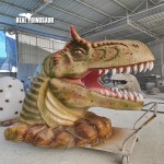 Fiberglass Dinosaur Factory - Park Equipment Head for Amusement