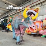 Animatronic Animal Costume Supplier - Kids Interactive Buffalo