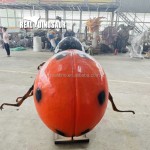 Animatronic Insect Supplier - Theme Park Ladybird Robotic Sculpture