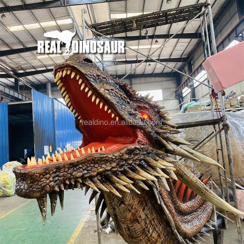 Animatronic Dinosaur Head Factory - Amusement Park Attractive Head