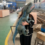 Animatronic Puppet Manufacturer - Dinosaur Raptor Puppet Children