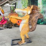 Animatronic Animal Manufacturer - Life Size Silicone Ice Age Squirrel