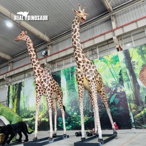 Animatronic Giraffe Supplier - High Simulation Zoo Sculpture Model
