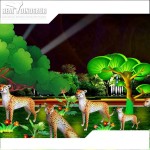 Park Decoration Factory - Amusement Colorful Led Lights Sale