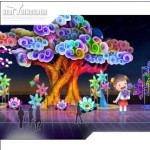 Festival Lantern Manufacturer - Holiday Led Cartoon Silk Lantern