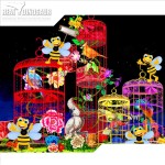 Festival Lantern Manufacturer - Holiday Led Cartoon Silk Lantern