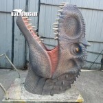 Fiberglass Dinosaur Factory - 3D Model Realistic Head Fossil