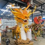 Animatronic Dragon Supplier - New Model Attractive Amusement Head