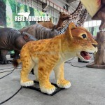 Animatronic Animal Supplier - Life Size Simba Artificial Animals