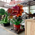 Animatronic Flower Supplier - Customized Halloween Decoration
