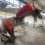 Animatronic Dragon Supplier - Life Size Realistic Smoke Dragon