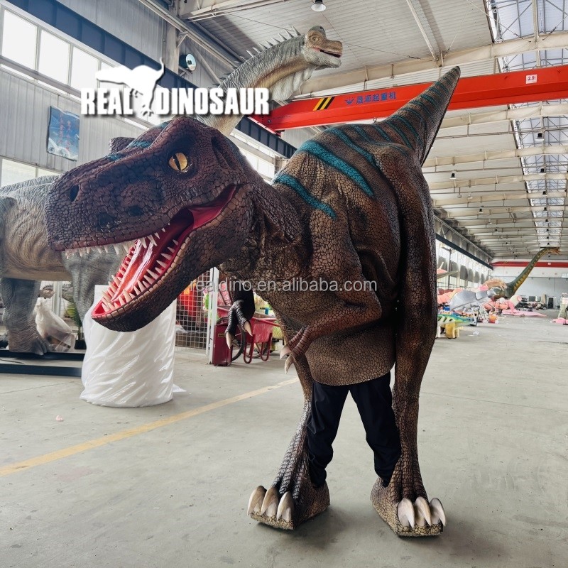Animatronic Costume Factory - Operator Performing T-Rex Hidden