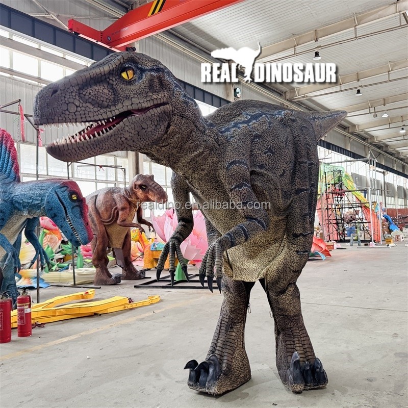 Animatronic Dinosaur Costume Manufacturer - Dark Color Walking Realistic