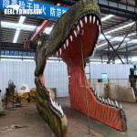 Fiberglass Dinosaur Factory - Jurassic World Door Fun Model