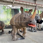 Animatronic Animal Supplier - High Simulation Rhinoceros Models Sale