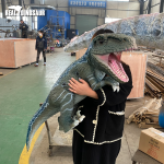 Animatronic Puppet Manufacturer - Dinosaur Raptor Puppet Children