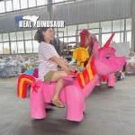 Dinosaur Ride Factory - 24V Scooter Entertainment Battery Car