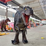 Animatronic Dinosaur Costume Manufacturer - Dark Color Walking Realistic