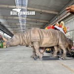 Animatronic Animal Supplier - High Simulation Rhinoceros Models Sale