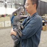 Animatronic Puppet Manufacturer - Dinosaur Raptor Puppet Children