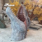 Fiberglass Dinosaur Factory - 3D Model Realistic Head Fossil