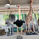 Animatronic Animal Factory - Safari Park Custom Ostrich Simulation
