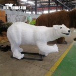 Animatronic Polar Bear Factory - Theme Park Robot Animal Model