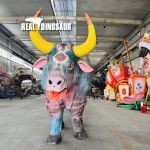 Animatronic Animal Costume Supplier - Kids Interactive Buffalo