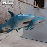 Fiberglass Animal Supplier - Ocean Whale Shark Simulation Models