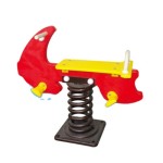 Kindergarten Equipment Factory - Kindergarten Outdoor Spring Rider Plastic