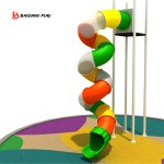 Water Slide Factory - Children Playground Equipment Water Pipe