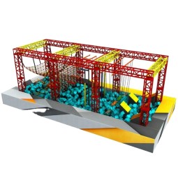 Indoor Park Supplier - Ninja Warrior Course Indoor Trampoline