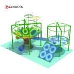 Soft Play Manufacturer - Net Playground Soft Play Colorful Climbing
