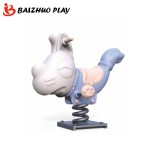 Amusement Toy Manufacturer - Best Selling Colorful Baby Doll Spring