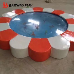 Water Bed Factory - Children Playhouse Round Water Bed Plastic