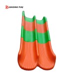 Plastic Slide Factory - S-shaped Plastic Slide Outdoor Playground