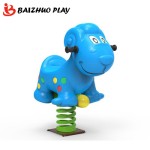Playground Ride Supplier - Outdoor Spring Rider Plastic Rocking