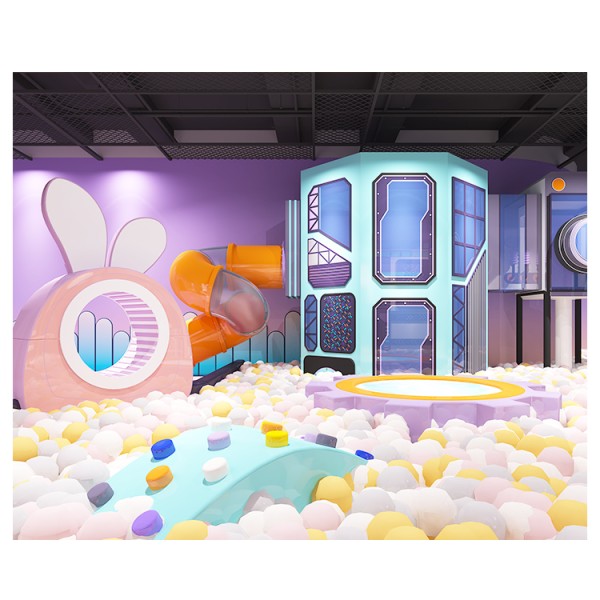 Indoor Amusement Equipment Factory - Children Game Software Slide