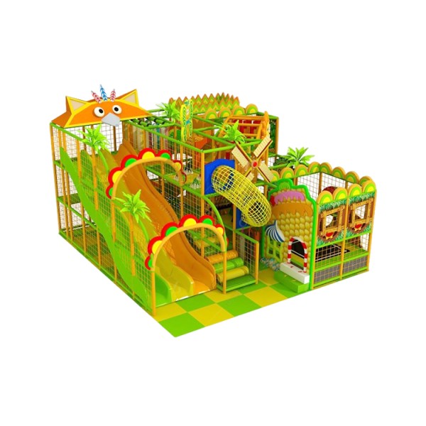 Indoor Playground Manufacturer - Jungle Theme Customizable Equipment