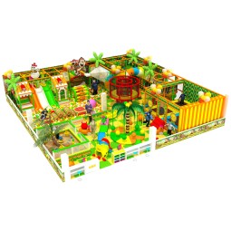 Indoor Playground Factory - Customized Forest Theme Climbing Maze