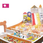 Indoor Playground Manufacturer - Huge Foam Cube Slide Trampoline