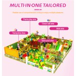 Indoor Playground Factory - Customized Forest Theme Climbing Maze