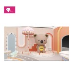 Indoor Playground Supplier - Pastel Color Double Slide Play Area