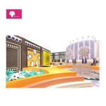 Indoor Playground Supplier - Commercial Rainbow Bridge Set