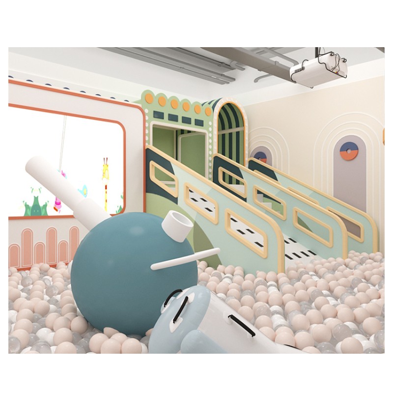 Indoor Playground Factory - Large Children Toys Slide Business