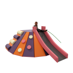 Indoor Playground Manufacturer - Children Rock-Climbing Slide Set