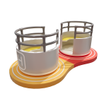 Indoor Playground Factory - Huge Foam Cube Slide Trampoline