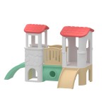 Outdoor Playground Factory - Children Plastic Swing Slide Amusement