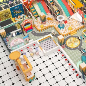 Indoor Playground Supplier - Customizable Sponge Ball Pool